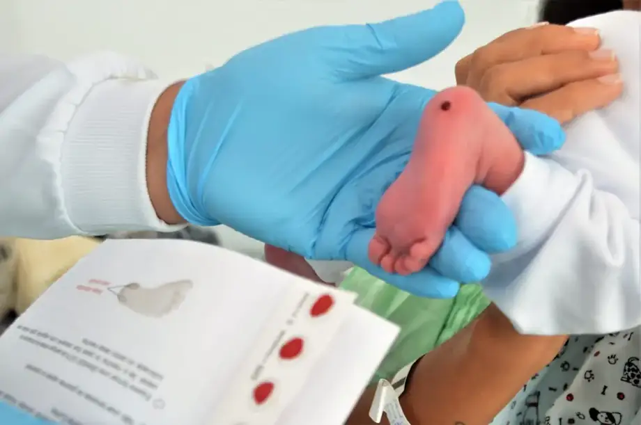 Serviço de Teste do Pezinho na NH Vacinas